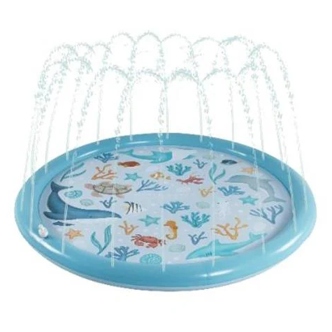 Little Dutch Sprinkler Water Play Mat – Ocean Dreams Blue