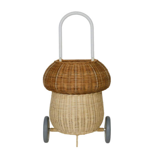 Olli Ella Rattan Mushroom Luggy – Natural