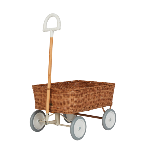 Olli Ella Rattan Wonder Wagon – Natural