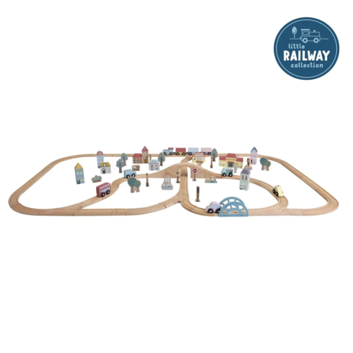 Little Dutch Railway Train Large Set – Starter Kit