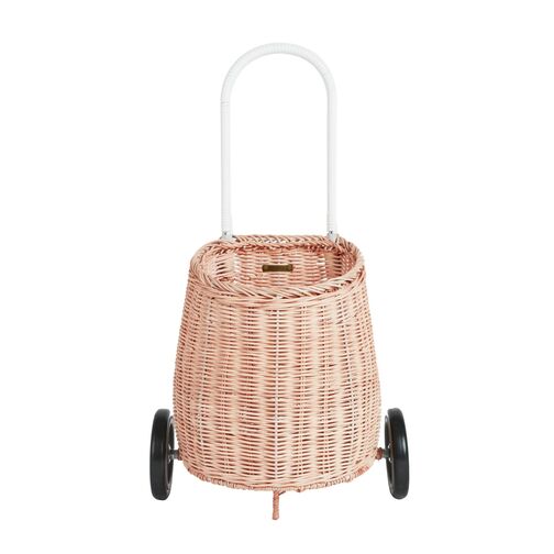 Olli Ella Rattan Original Luggy – Rose