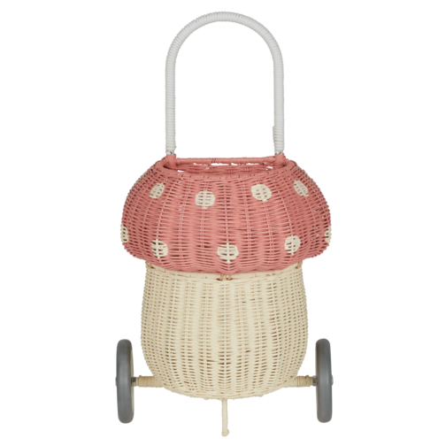 Olli Ella Rattan Mushroom Luggy – Musk