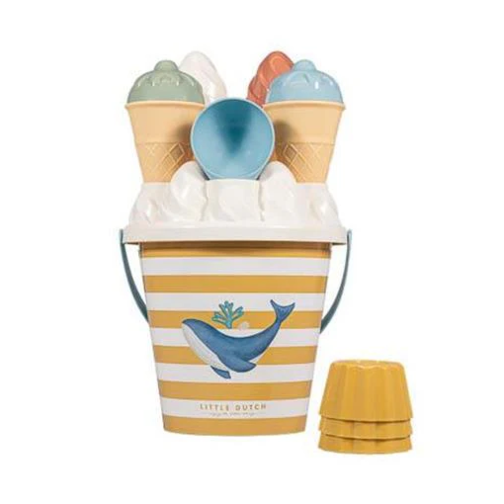 Little Dutch Ice Cream Beach Set – Ocean Dreams Blue