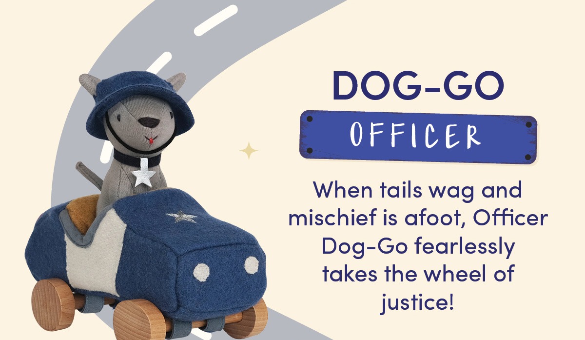 Olli Ella Holdie Dog-Go Officer – Blue