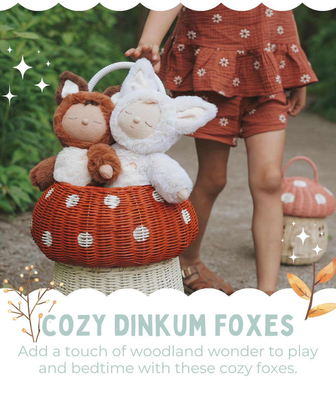 Olli Ella Cozy Dinkum Foxes