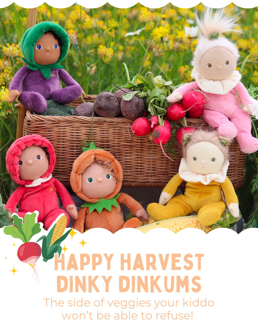 Olli Ella Happy Harvest Dinky Dinkums