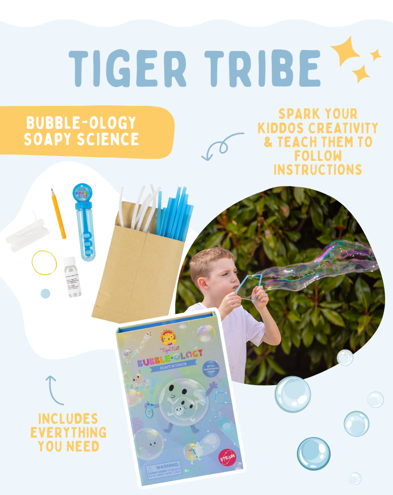 Tiger Tribe Soapy Science – Bubble-ology