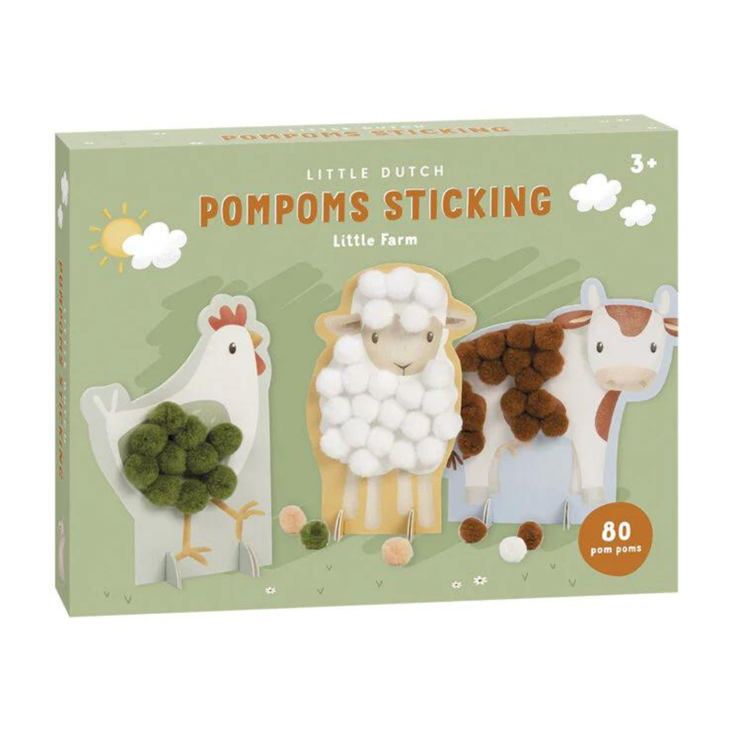 Little Dutch Pompom Craft Kit – Little Farm