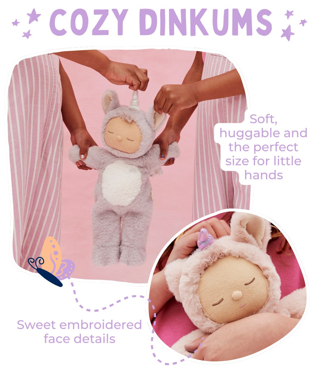 Olli Ella Cozy Dinkum Unicorn