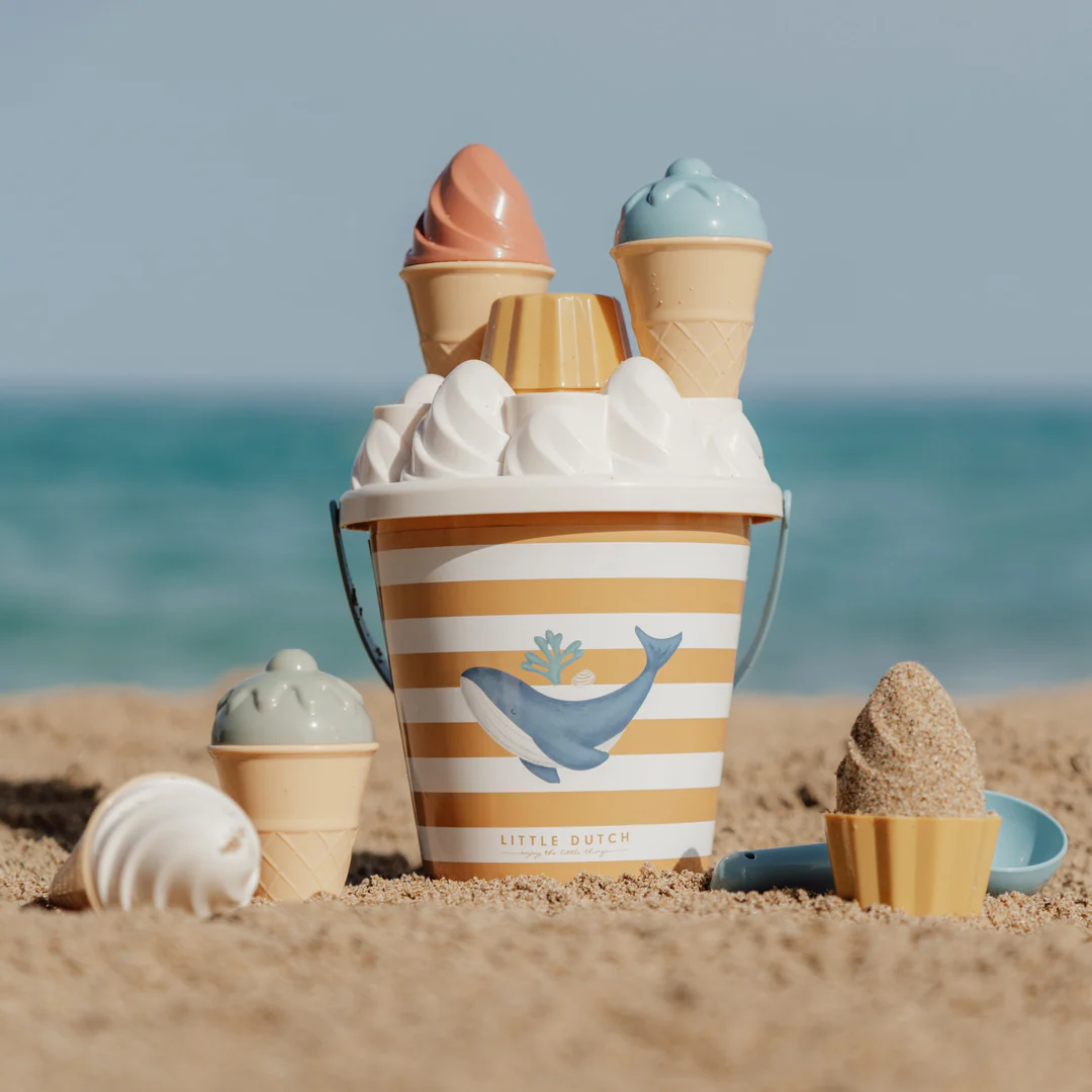 Little Dutch Ice Cream Beach Set - Ocean Dreams Blue