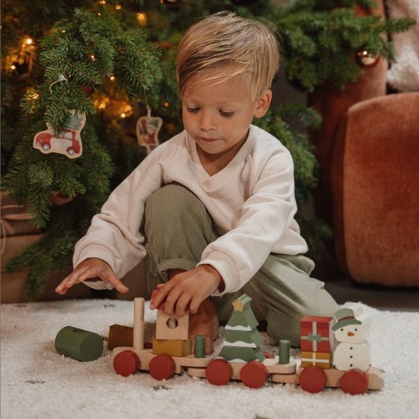 Little Dutch Christmas Stacking Train